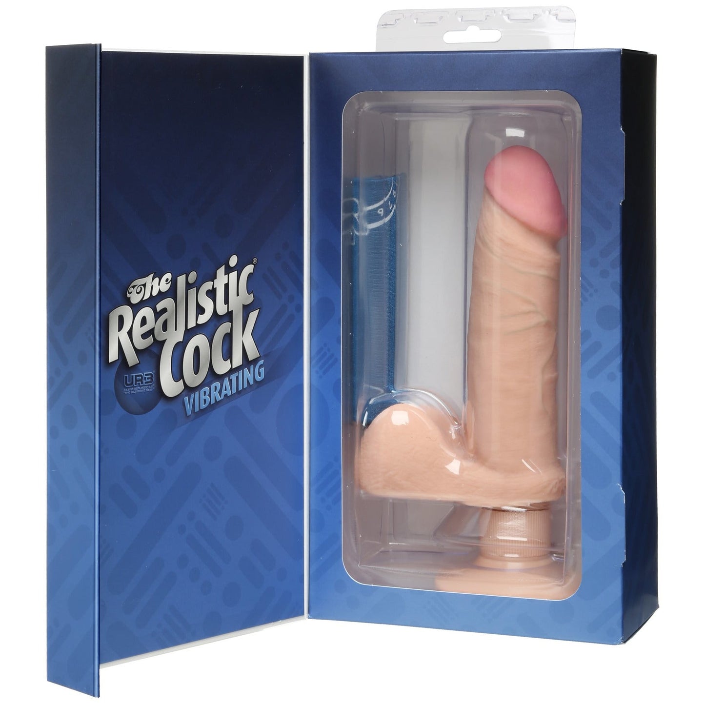 Doc Johnson The Original Realistic Cock - Flesh 6" Vibrating