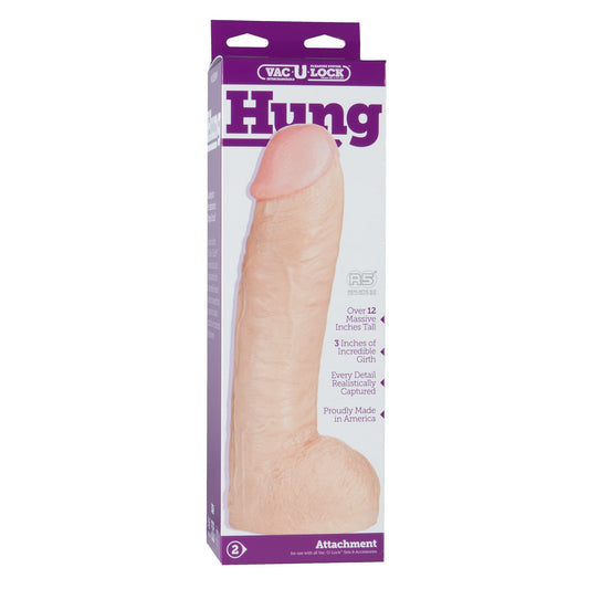 Doc Johnson Hung 12.5 Inch Attachment for Vac-U-Lock