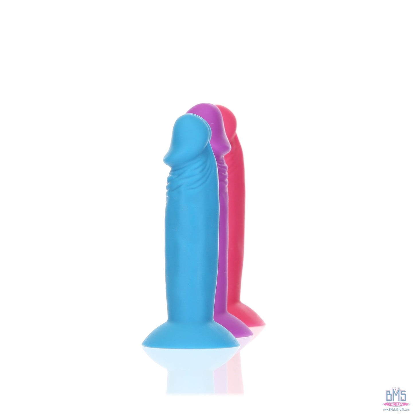Addiction Silly Willy – 3.3” Silicone Dildo – Multicolour