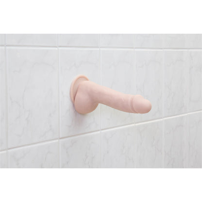 Addiction Brad 7.5" Dildo With Balls Includes Bullet