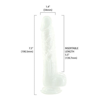 Addiction Pearl 7.5" Dildo with Balls