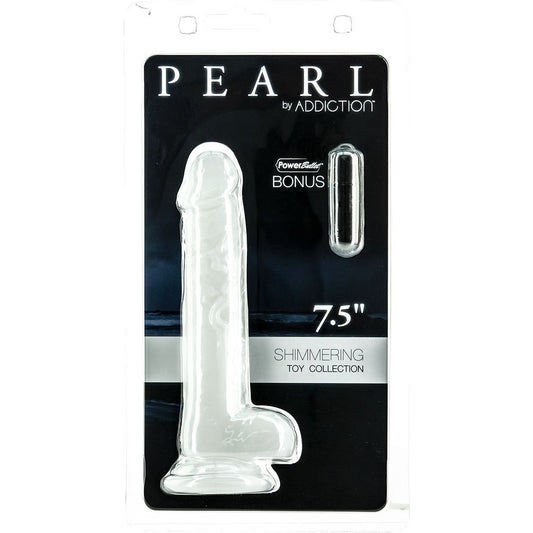 Addiction Pearl 7.5" Dildo with Balls
