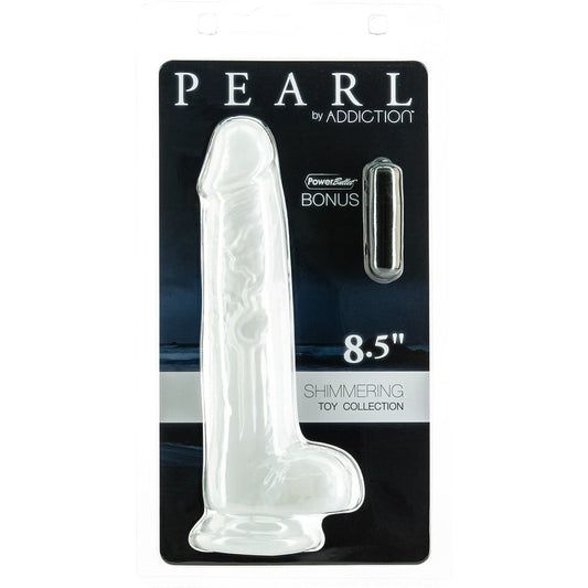 Addiction Pearl 8.5" Dildo with Balls