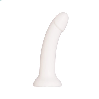 BMS Factory Liquid Silicone Dong – White
