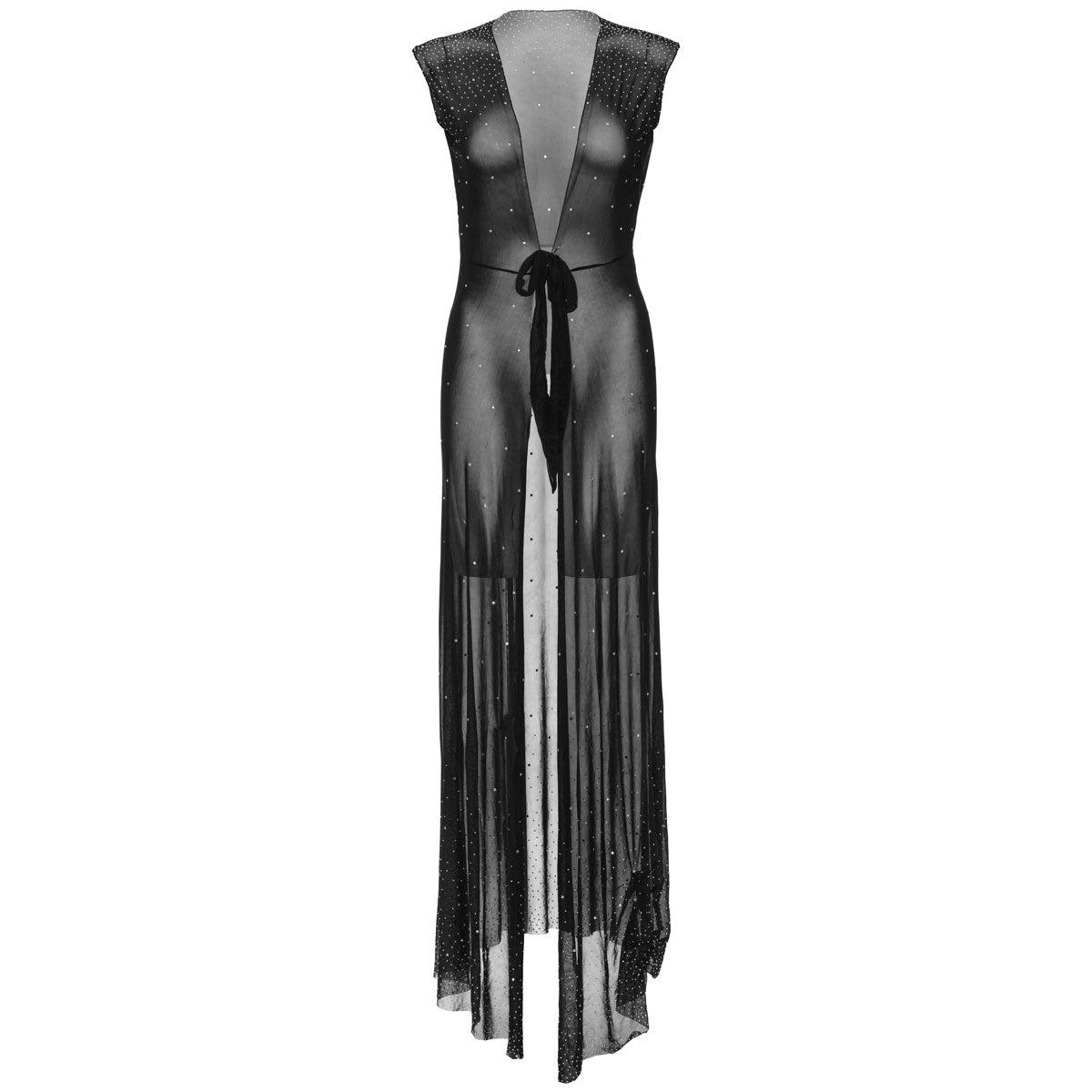 Leg Avenue - Iridescent Rhinestone Sheer Robe