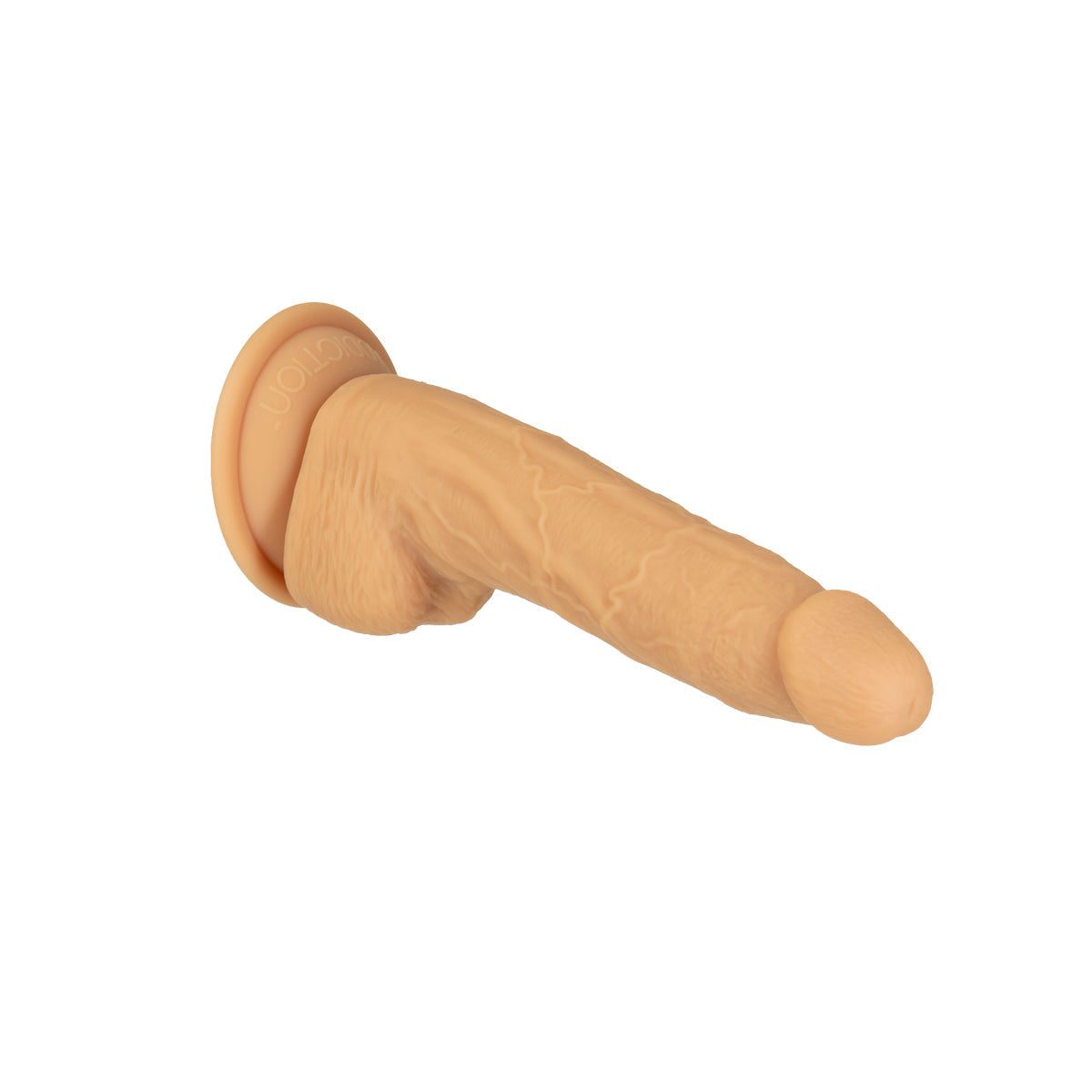 Naked Addiction 8" Silicone Dual Density Dildo – Caramel - 88022