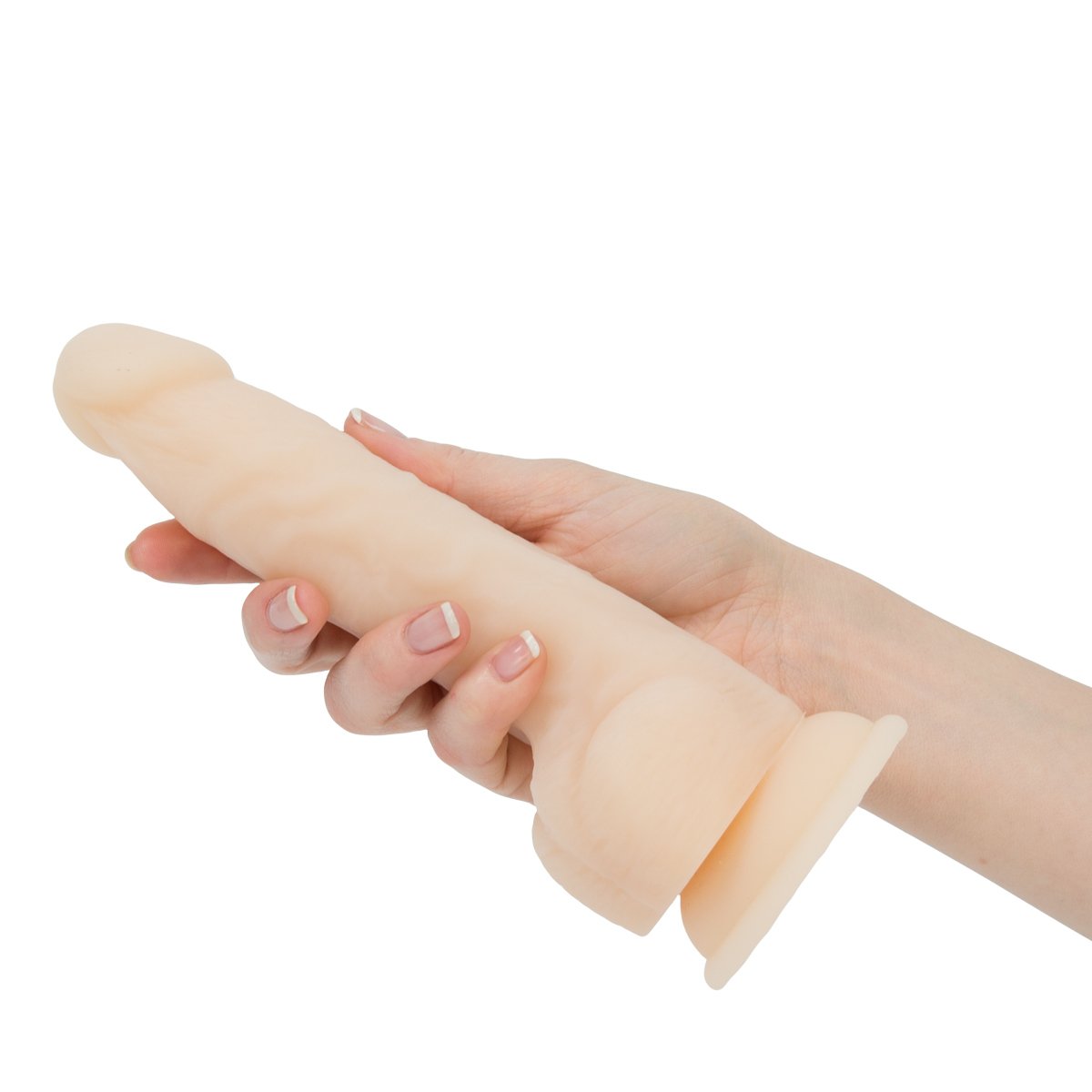 Naked Addiction 8" Silicone Dual Density Dildo - 88025