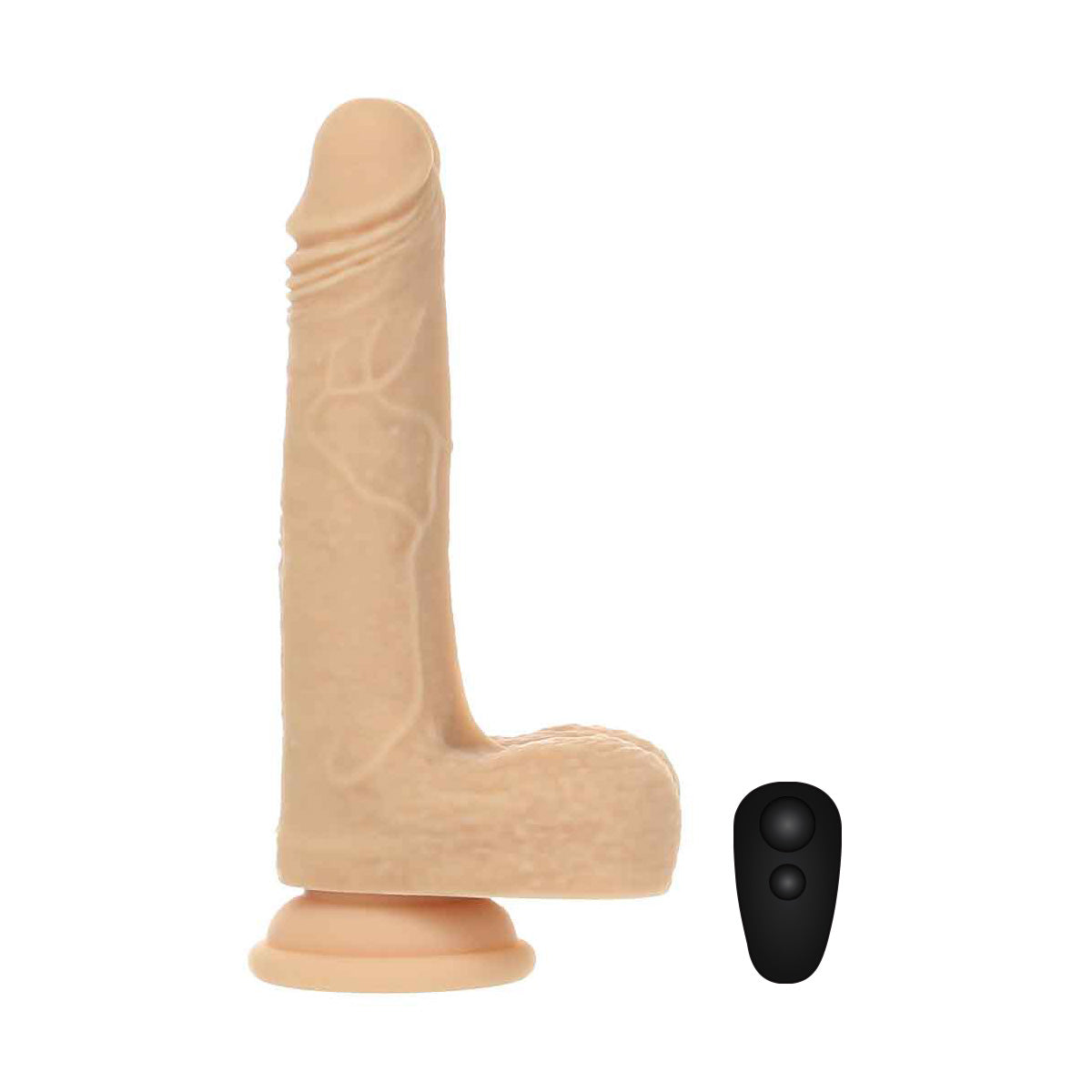 Naked Addiction The Freak - 7.5" Rotating & Thrusting Vibrating Dong - 88525