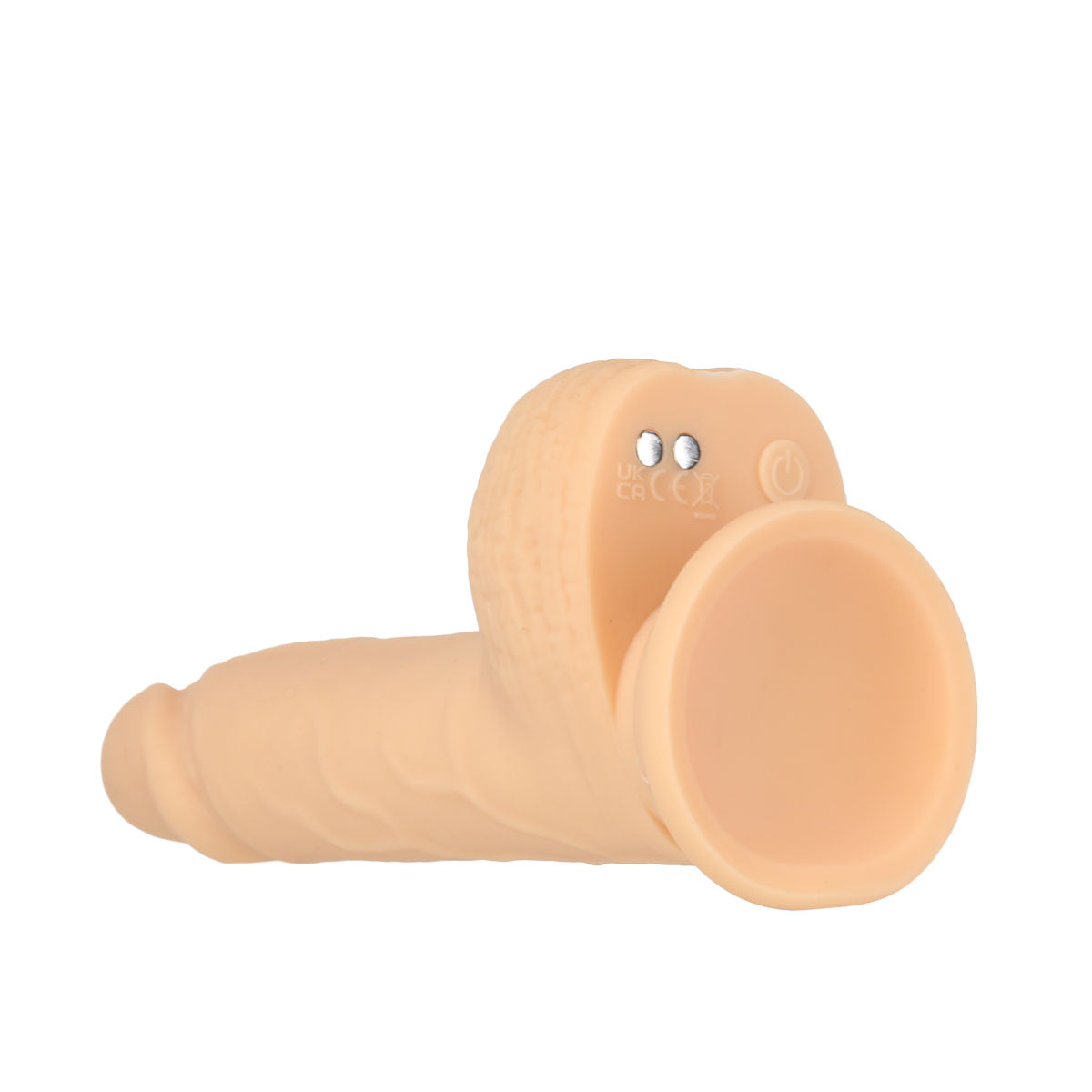 Naked Addiction 6.5" Thrusting Dong With Remote - Vanilla - 88625