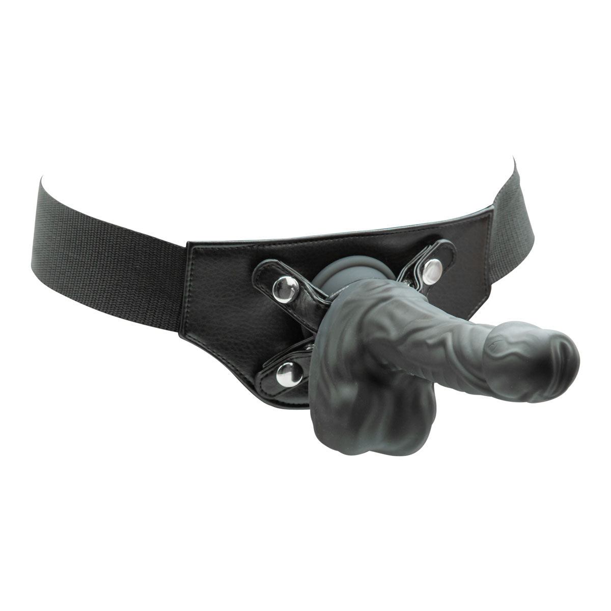 Naked Addiction – 8.6” Silicone Rotating & Thrusting Vibrating Dildo with Remote - Noir - 88711