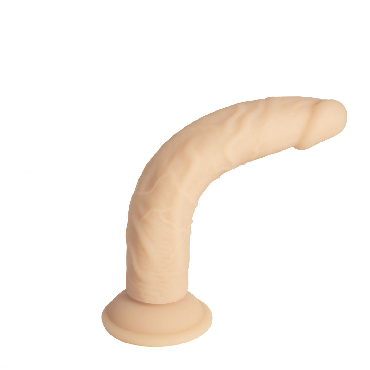 Naked Addiction – 9” Silicone Dual Density Bendable Dildo - Vanilla - 89025