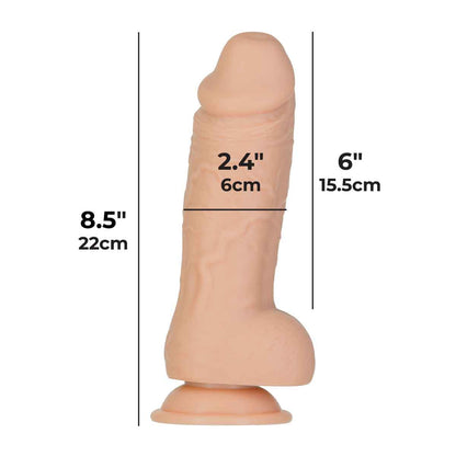 Addiction Roman – 8” Girthy Dong