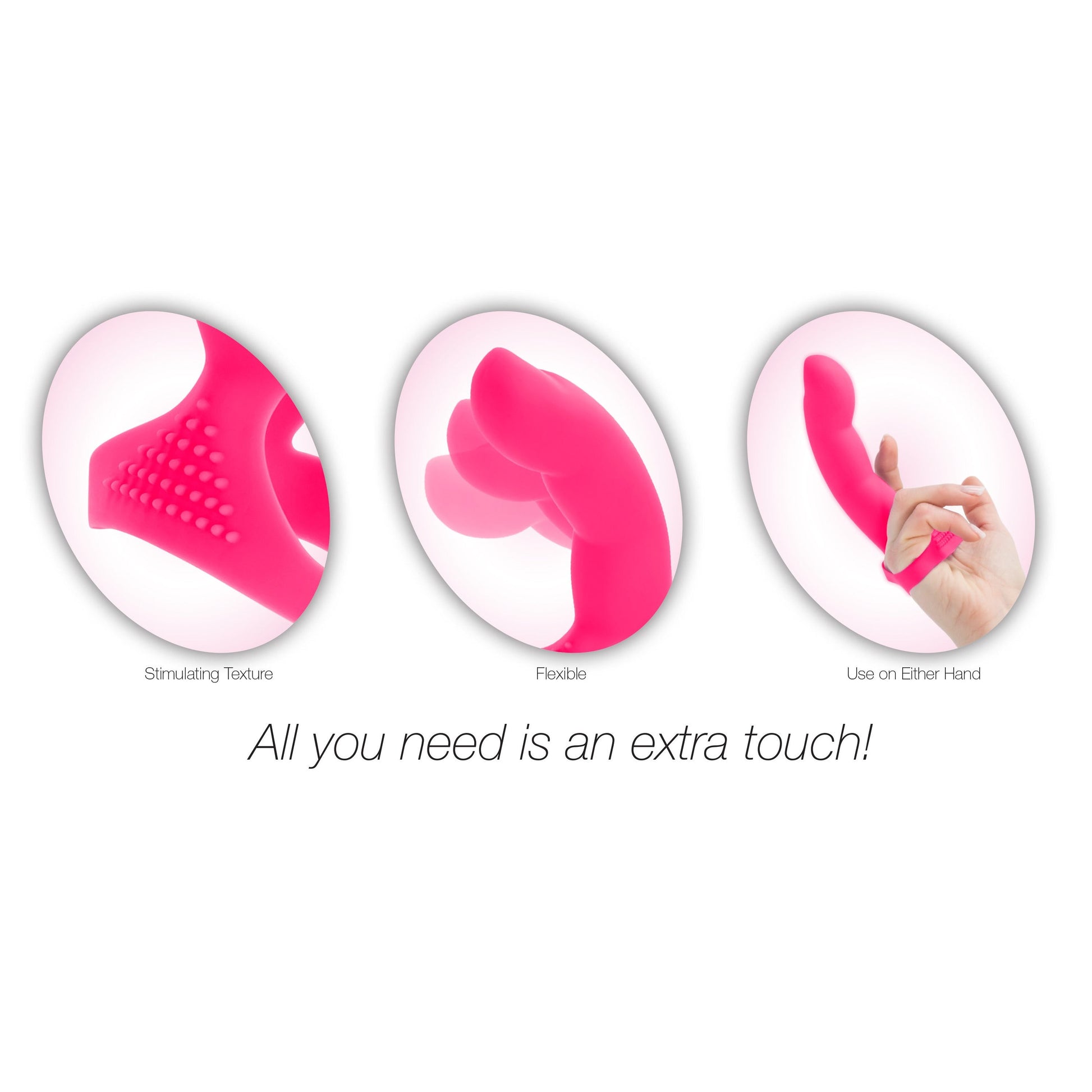 Simple and True Extra Touch Finger Dong - Pink