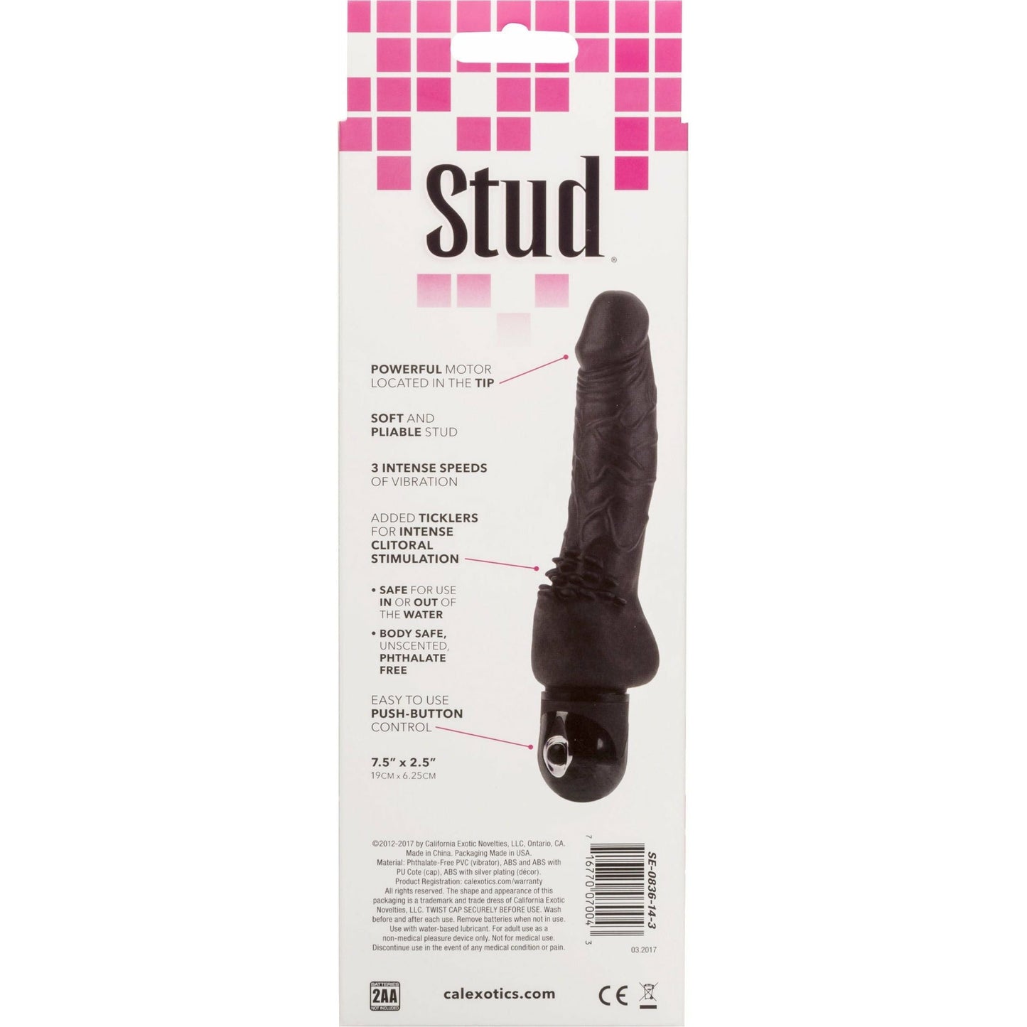 CalExotics® Waterproof Power Stud Cliterrific