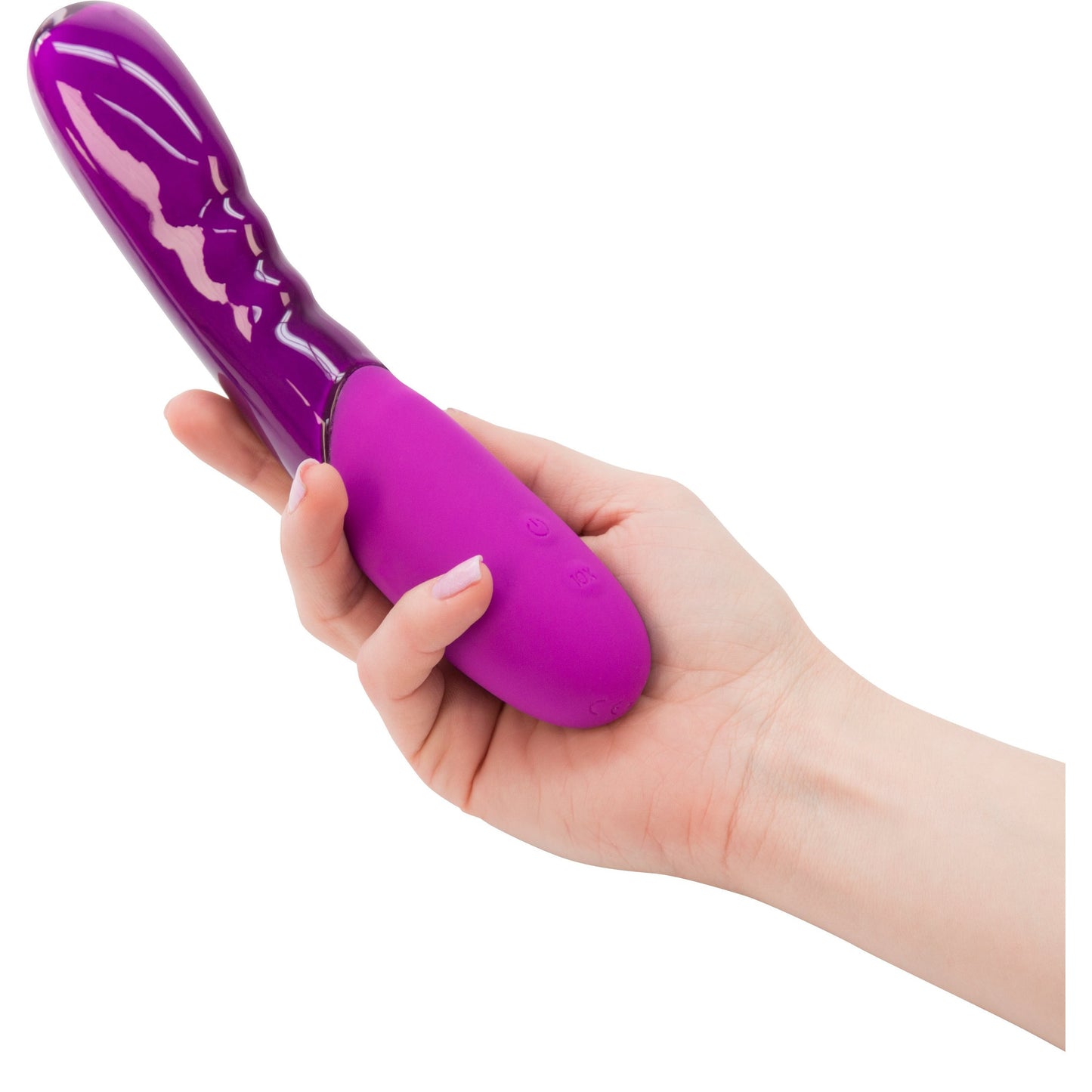 CalExotics® Opal by Jopen Vibrating Glass Wand