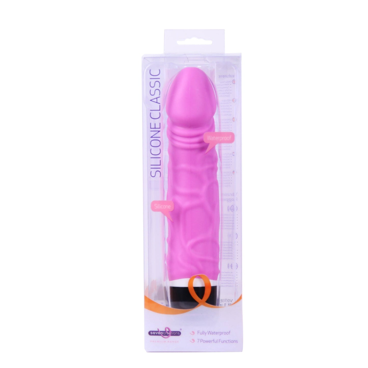 Seven Creations Silicone Classic Vibe - Pink