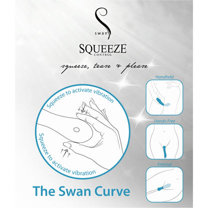 Swan Squeeze - Curve - Teal