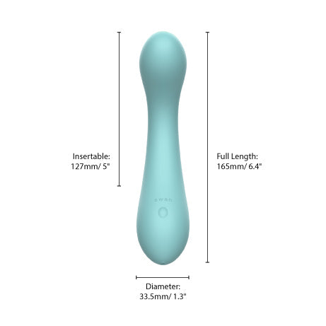 The Swan Curve - Teal
