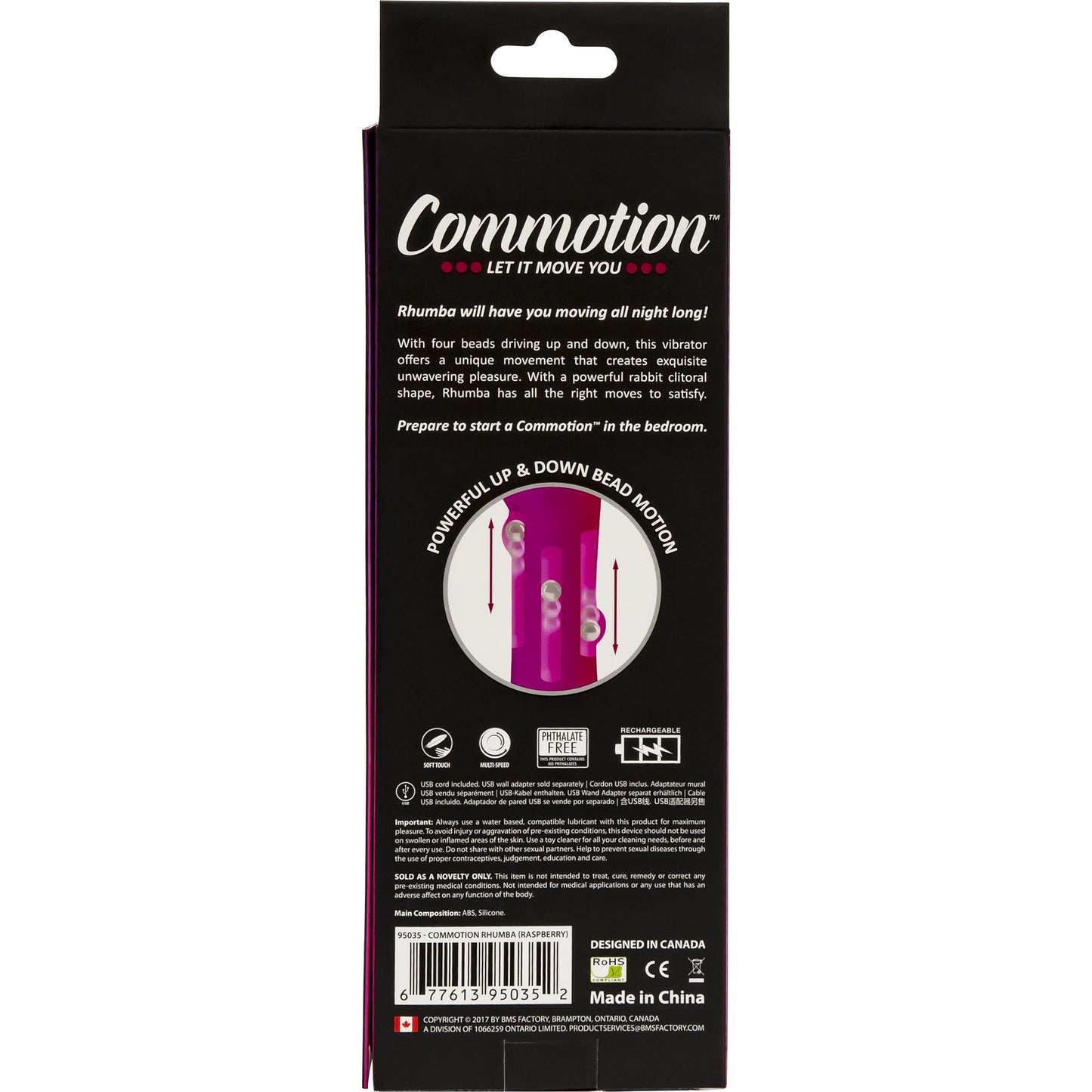 Commotion Rhumba - Raspberry