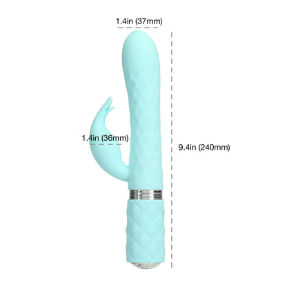Pillow Talk Lively – Luxurious Dual-Motor Massager – Teal