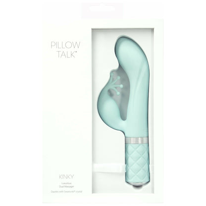 Pillow Talk Kinky - Dual Massager - Teal
