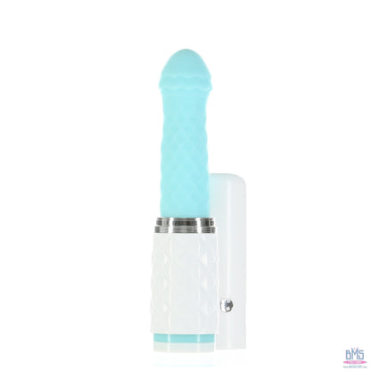 Pillow Talk Feisty - Thrusting Vibrator - Teal