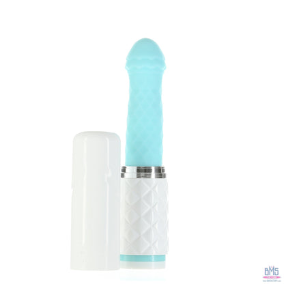 Pillow Talk Feisty - Thrusting Vibrator - Teal