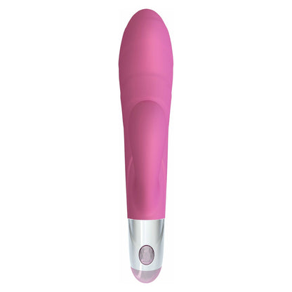 Mae B Lovely Vibes - G-Spot Shaped Soft Touch Twin Vibrator - Pink