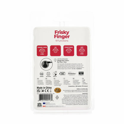 PowerBullet Frisky Finger - Rechargeable - Pink