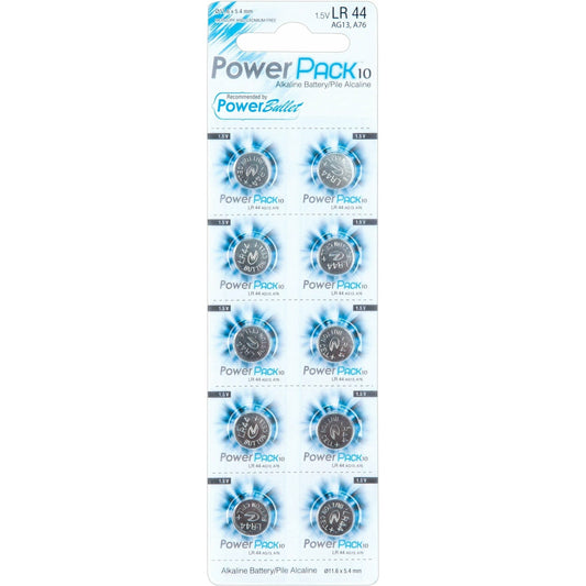 Nanma LR44 Cell Battery - 10 Pack