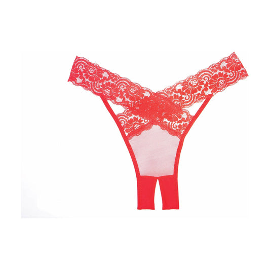 Adore By Allure - Desiré Panty - One Size-Red