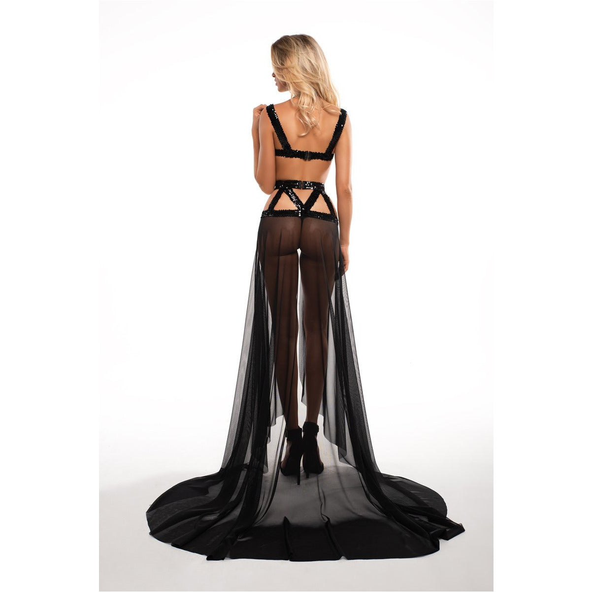 Adore By Allure – Coco Goddess Dress – Black - L/XL