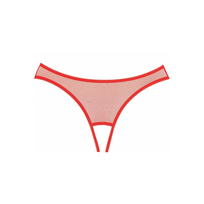 Adore By Allure - Expose Red Panty - O/S