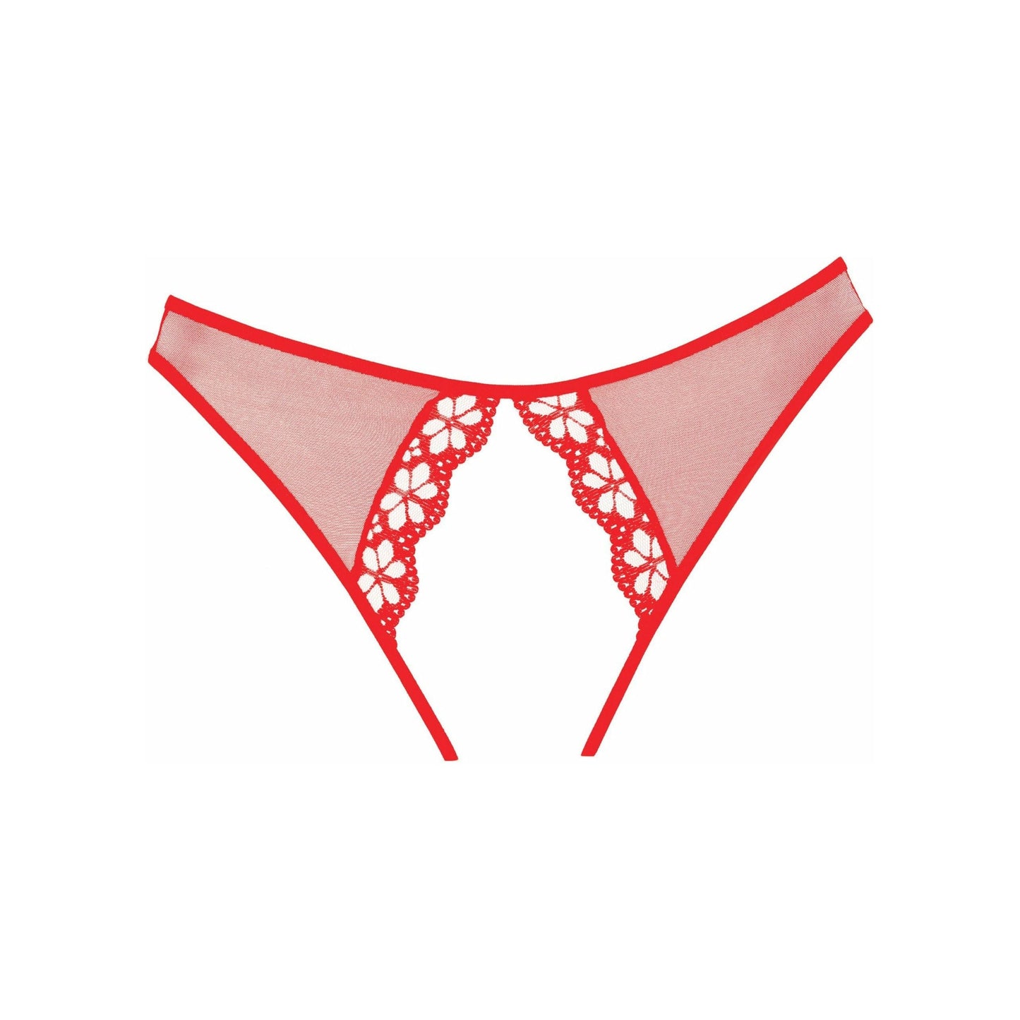 Adore By Allure – Mirabelle Plum Panty – Red – One Size