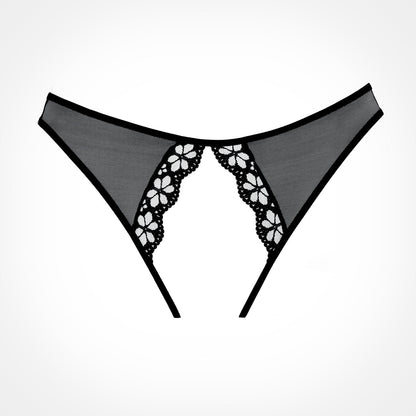 Adore By Allure – Mirabelle Plum Panty – Black – One Size