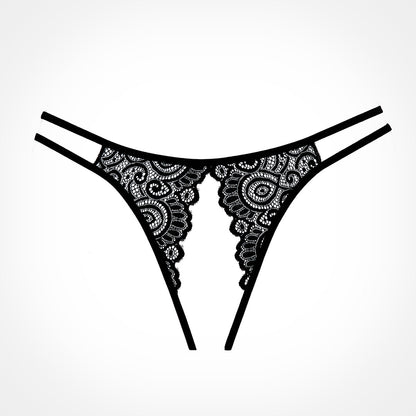 Adore By Allure – Lovestruck Panty – Black – One Size