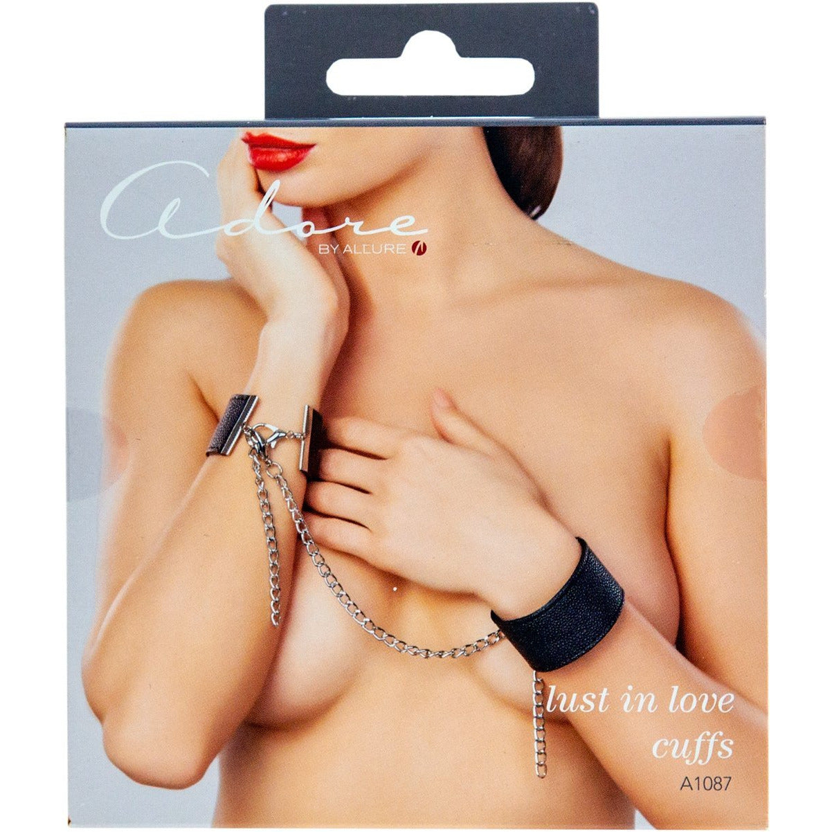 Adore By Allure – Lust in Love Cuffs – Black