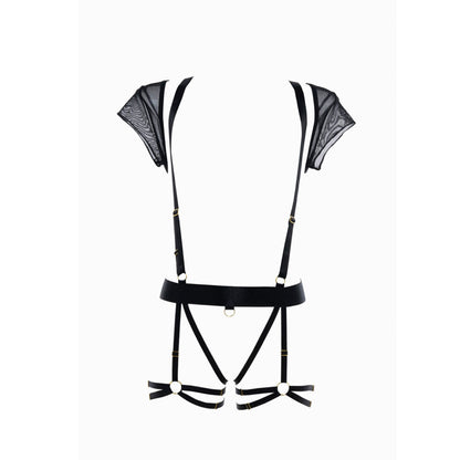 Adore by Allure - St. Tropez Babe - Suspender Harness Teddy - Black - OS