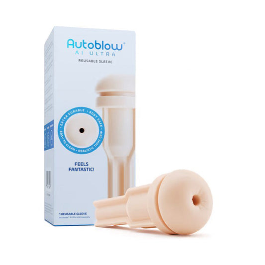 Autoblow AI Ultra Anus Sleeve - Beige