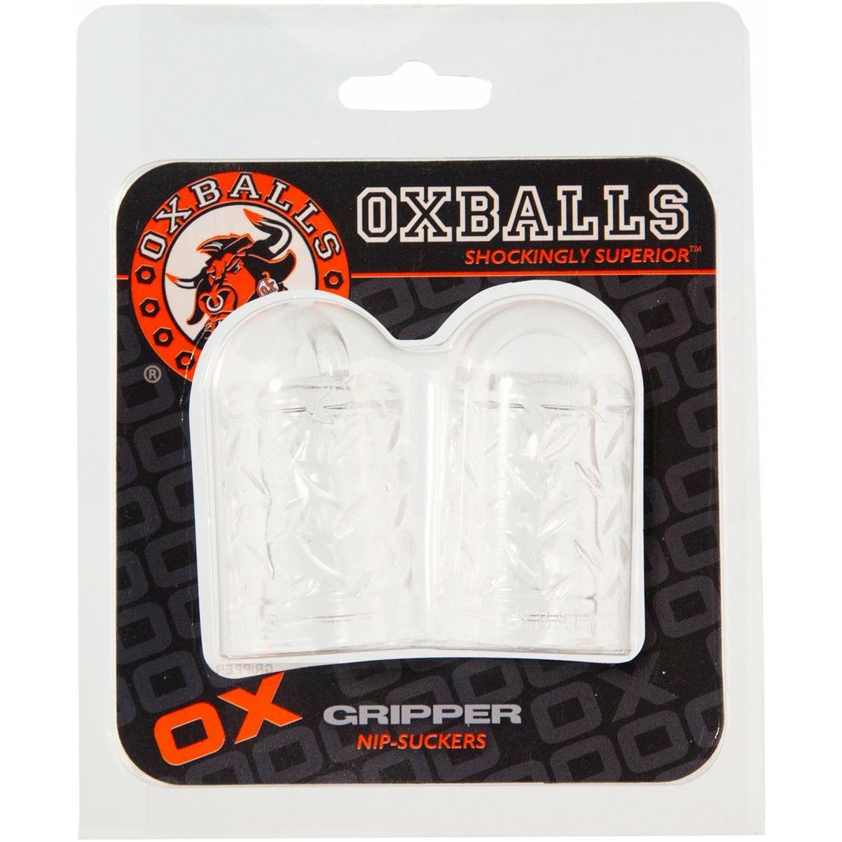 Oxballs Gripper Nipple Suckers - Clear