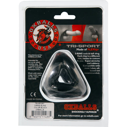 Oxballs Tri-Sport 3 Ring Cocksling