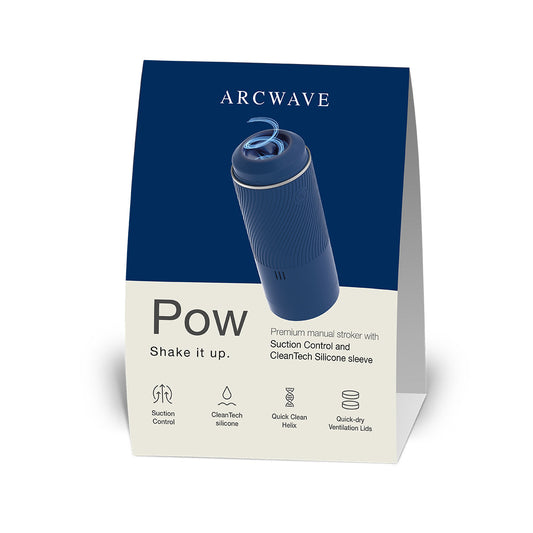 Pow by Arcwave Tent Card EN/FR