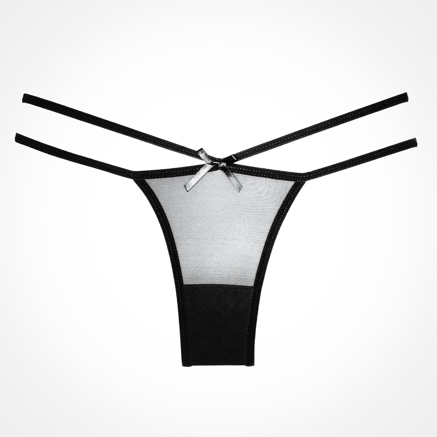 Adore By Allure – Naughty Vanilla Panty – Black – One Size