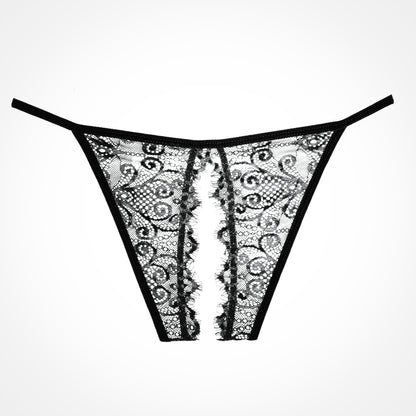 Adore By Allure – Enchanted Belle Panty – One Size-Black