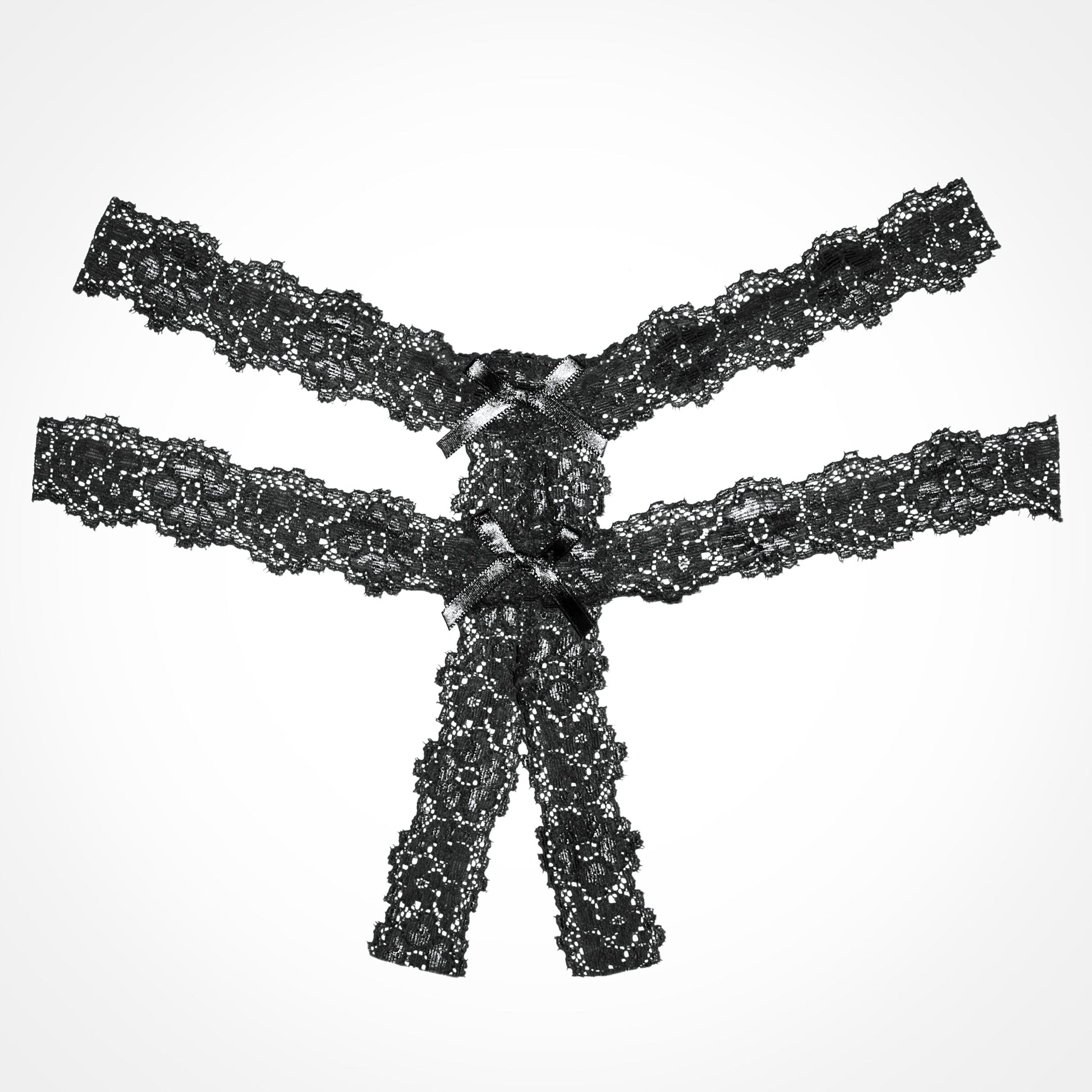 Adore By Allure – Southern Rhapsody Panty – Black – One Size