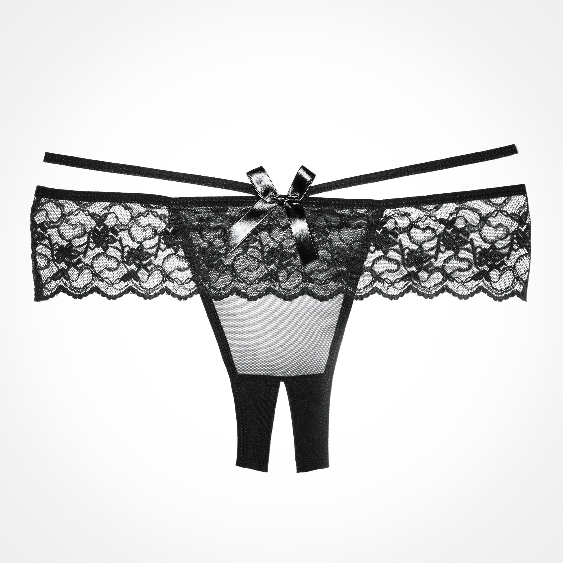 Adore By Allure – Angel Panty – Black – One Size