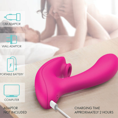 Pure Love® - Pulsating Pleasure Dual Vibrator - Stacy's Dog