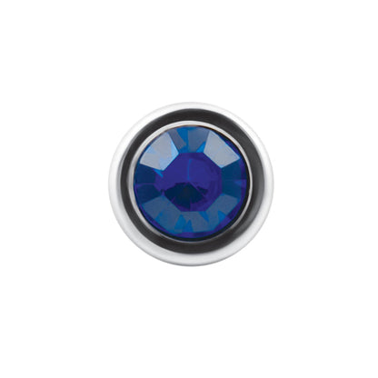 Blue Line 2“ Stainless Steel Bling Bling Wavy Penis Plug