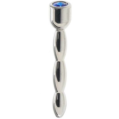 Blue Line 2“ Stainless Steel Bling Bling Wavy Penis Plug