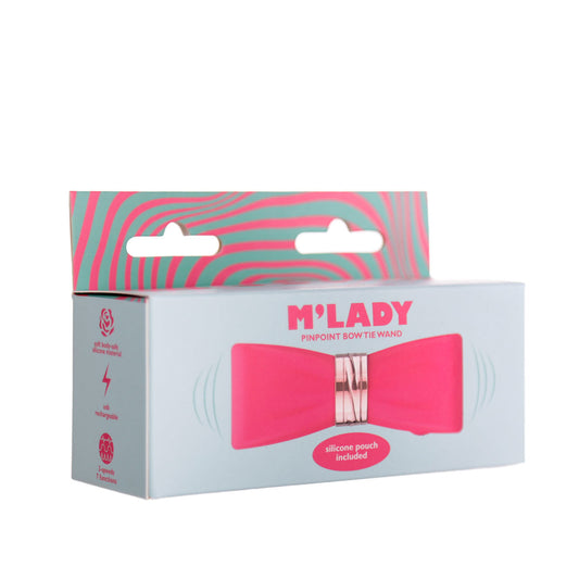 M’Lady Pinpoint Bowtie Wand - Coral